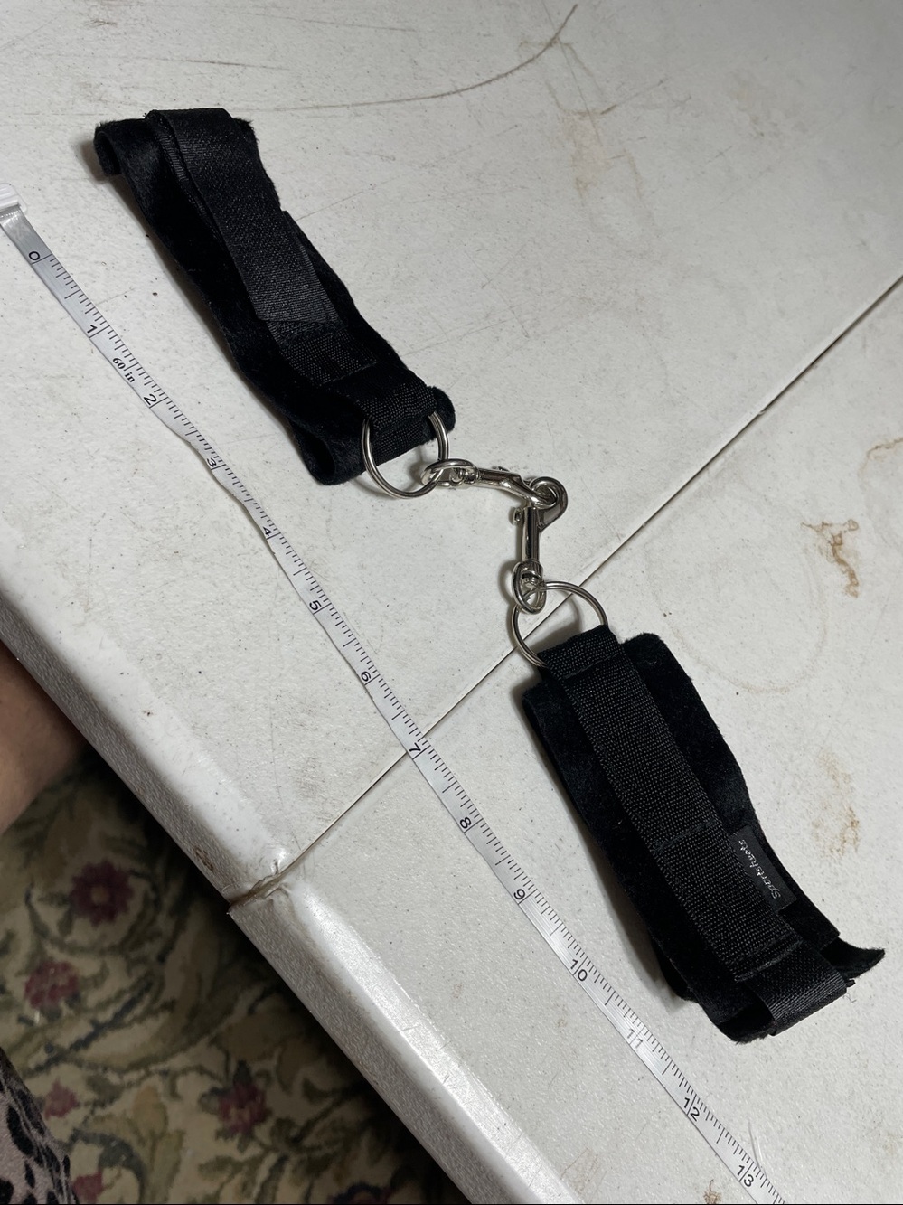 soft Velcro restraints